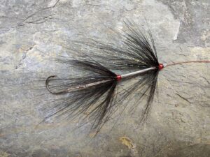 Black Sea Trout Intruder Tube Fly