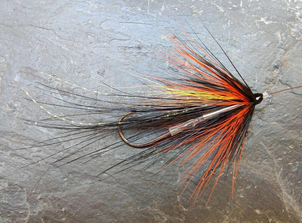 Black Shrimp Tube Fly