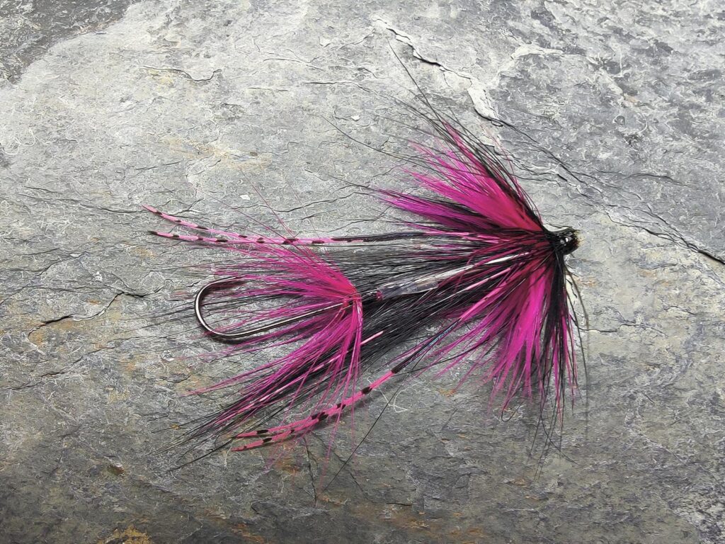 Pink and Black Steelhead Tingler