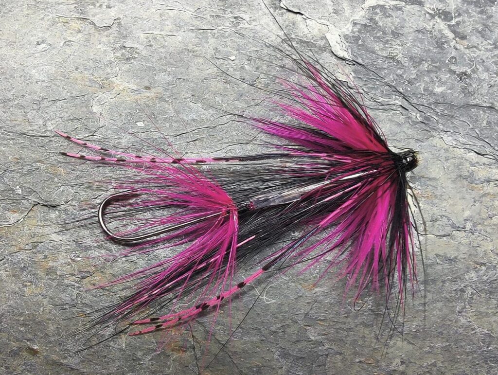 Pink and Black Steelhead Tingler