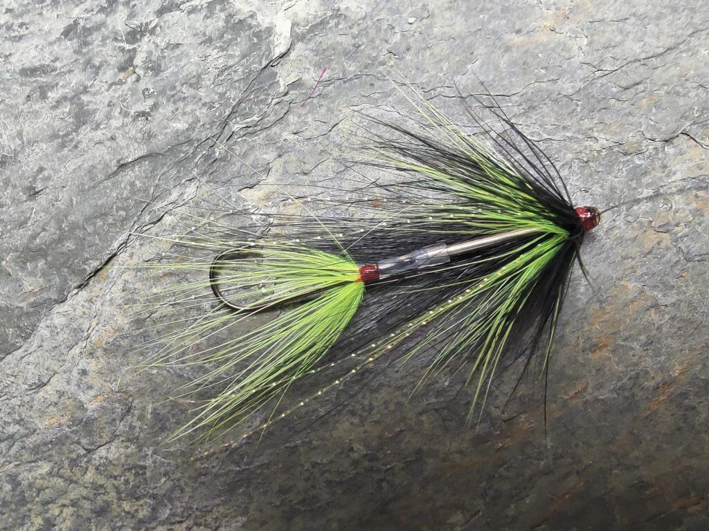 Black and Yellow Steelhead Tingler