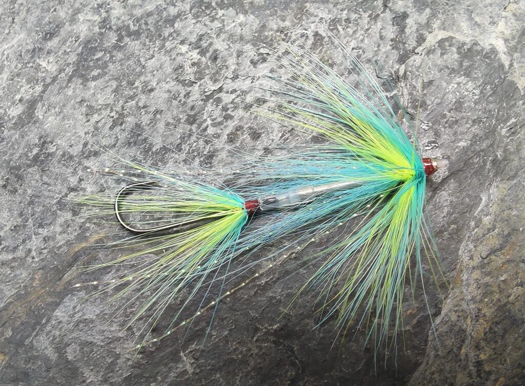 Blue and Yellow Steelhead Tingler